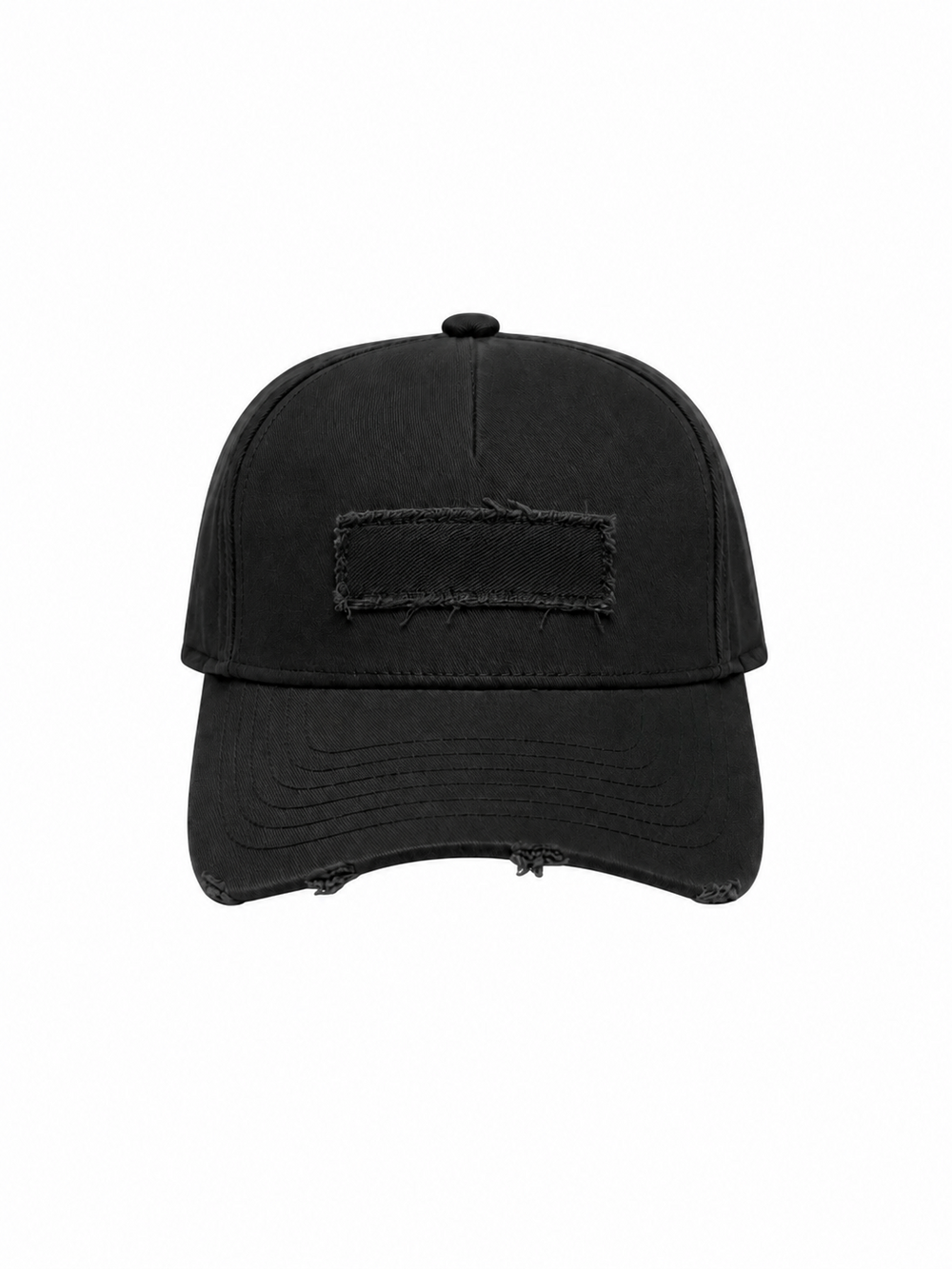 Custom Patch Cap – Schwarz