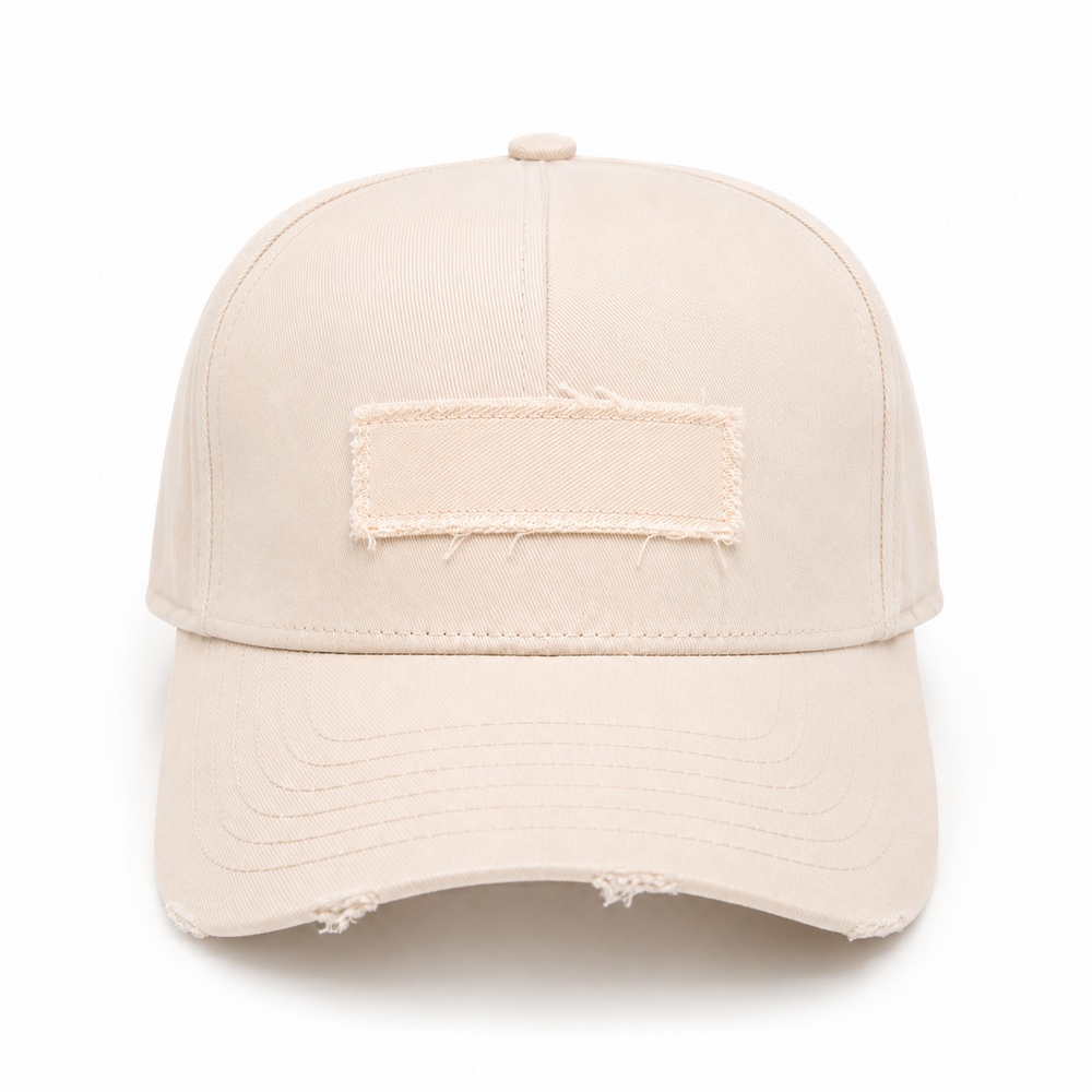 Custom Patch Cap – Rechteck · Sand